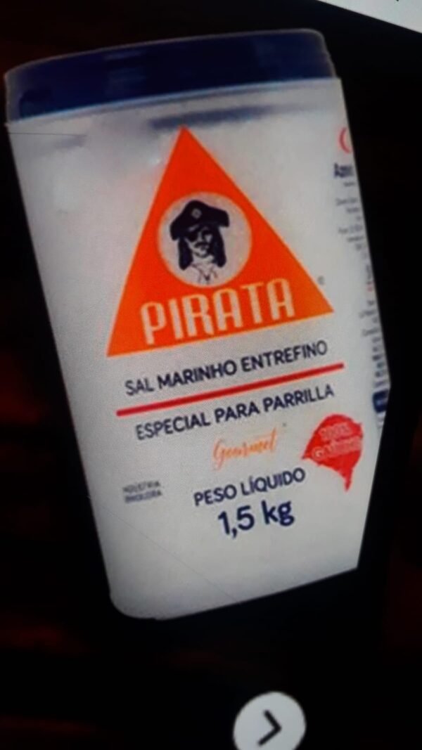 🧂 Sal Pirata Entrefino para Churrasco e Parrilla – 1,5kg 🏆🔥 - Image 2
